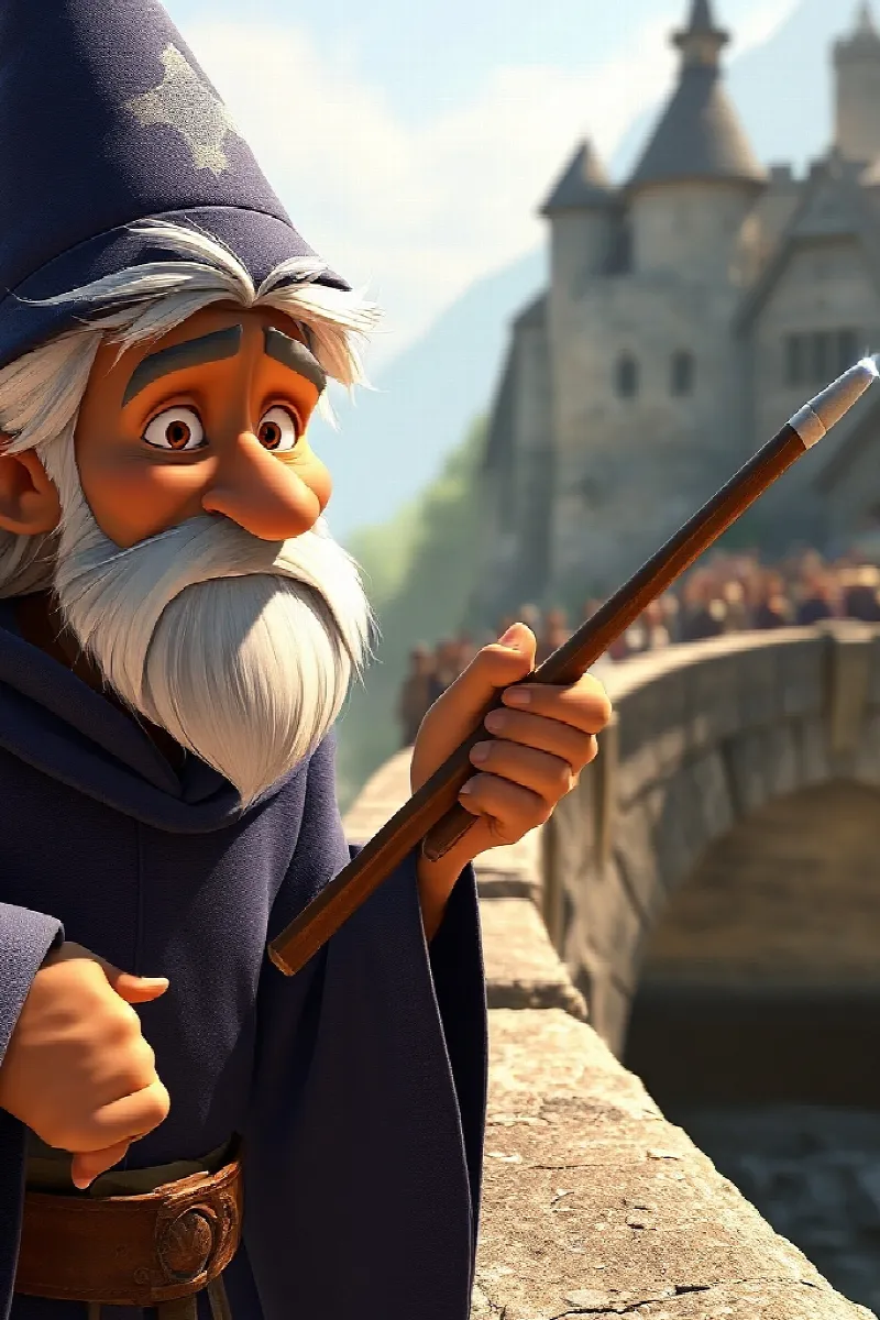 Picture 2 from the tale The Sorcerer's Broken Wand