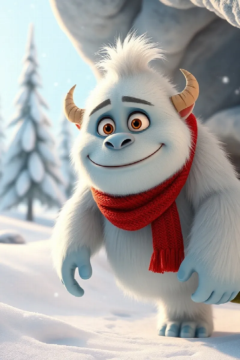 Yeti'nin Yaz Bahçesi masalından 1. resim