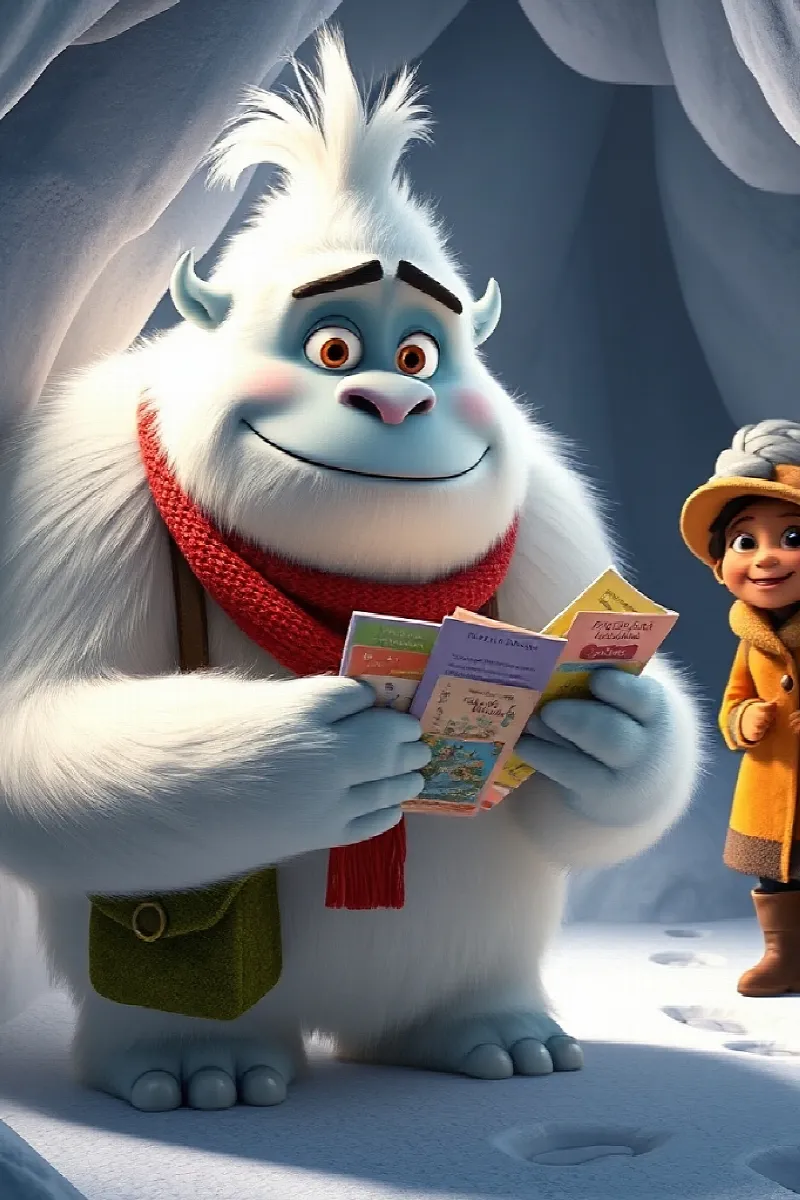 Yeti'nin Yaz Bahçesi masalından 3. resim