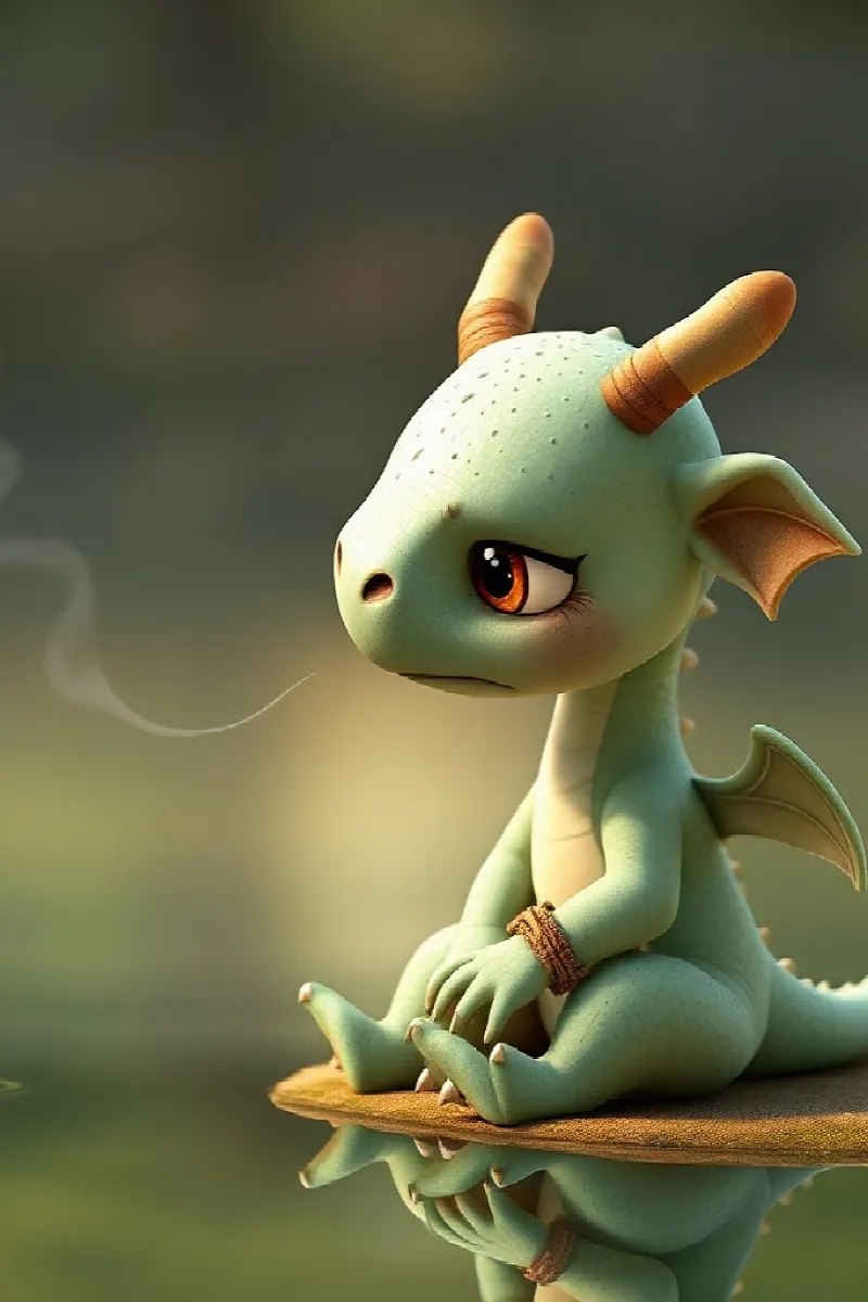 Picture 2 from the tale The Dragon's Turtle Teacher