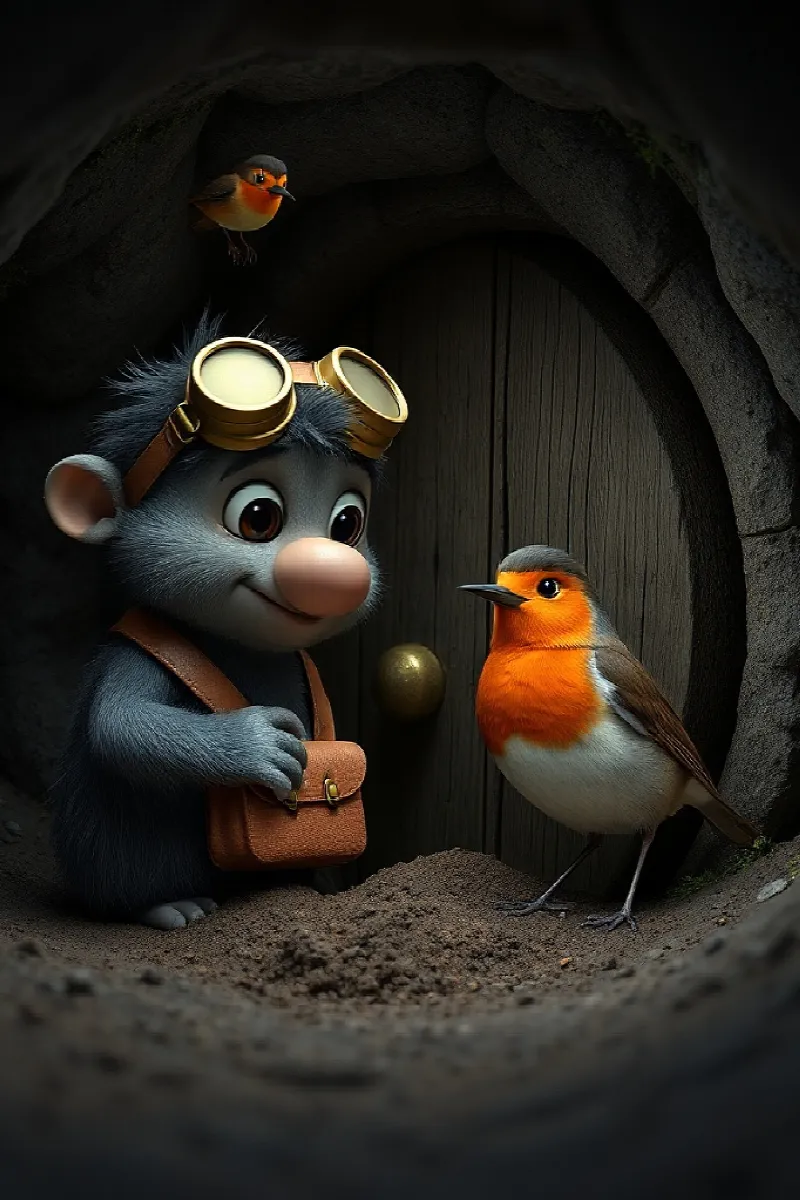 Picture 4 from the tale The Mole's Silver Key