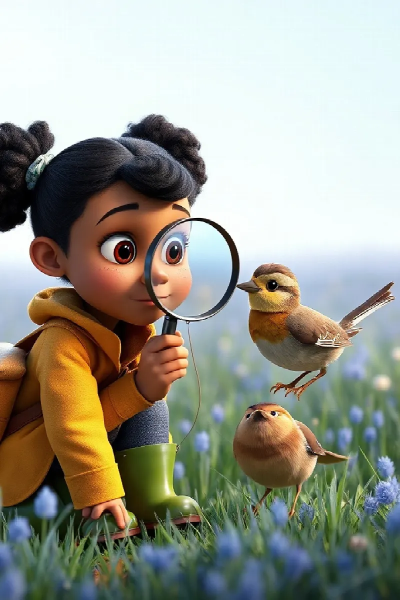 Picture 2 from the tale The Secret of Blue Grass