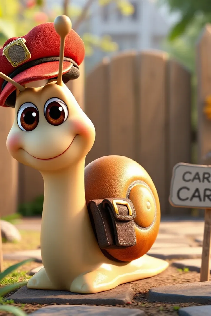 Picture 4 from the tale The Snail's Speedy Delivery