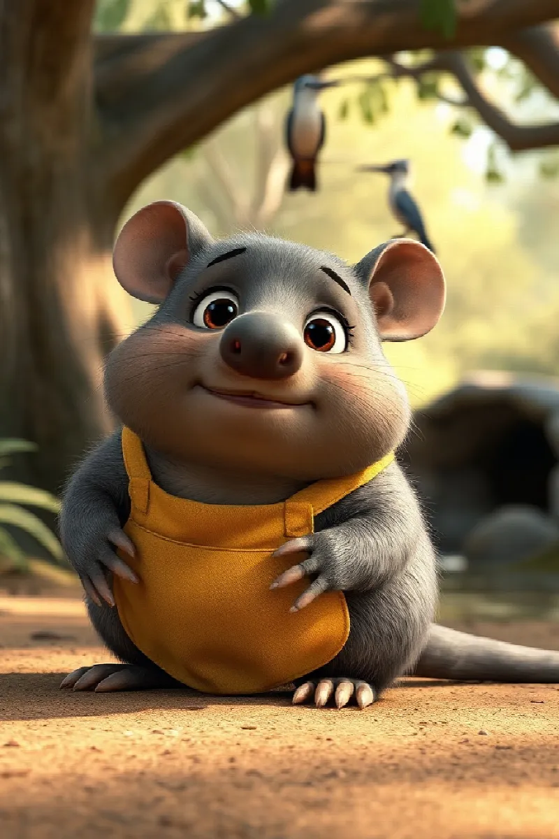 Picture 2 from the tale The Wombat's Welcome Mat