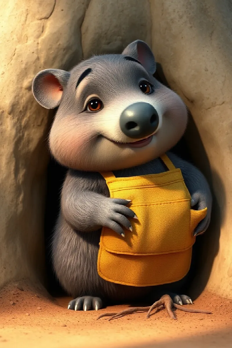 Picture 3 from the tale The Wombat's Welcome Mat