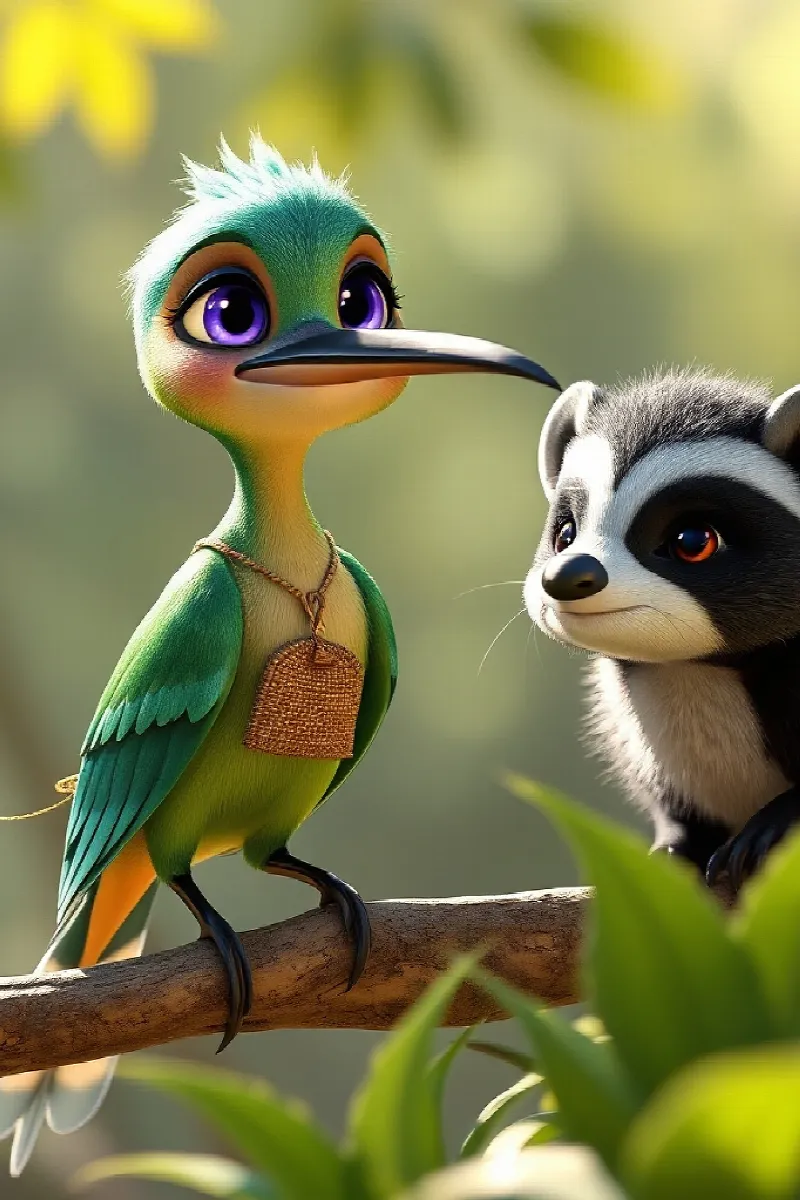 Picture 2 from the tale The Little Honey Badger