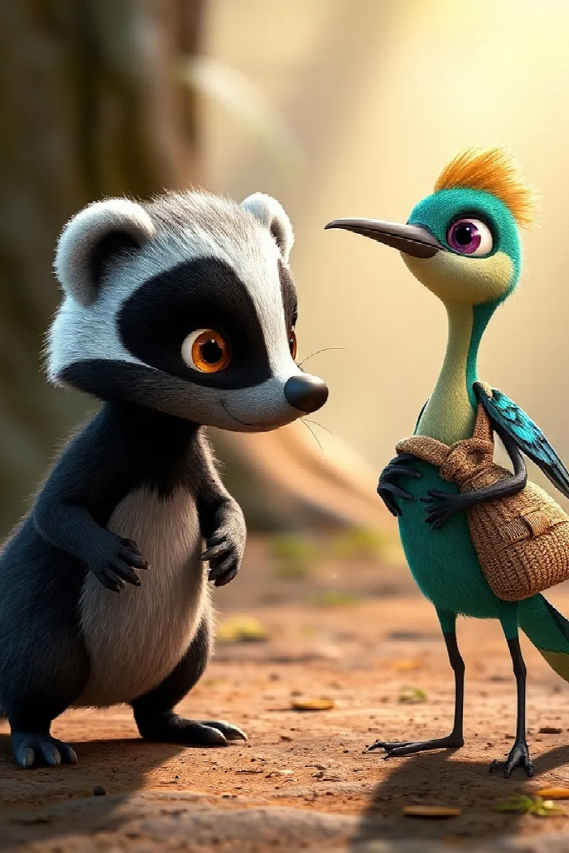 Picture 3 from the tale The Little Honey Badger
