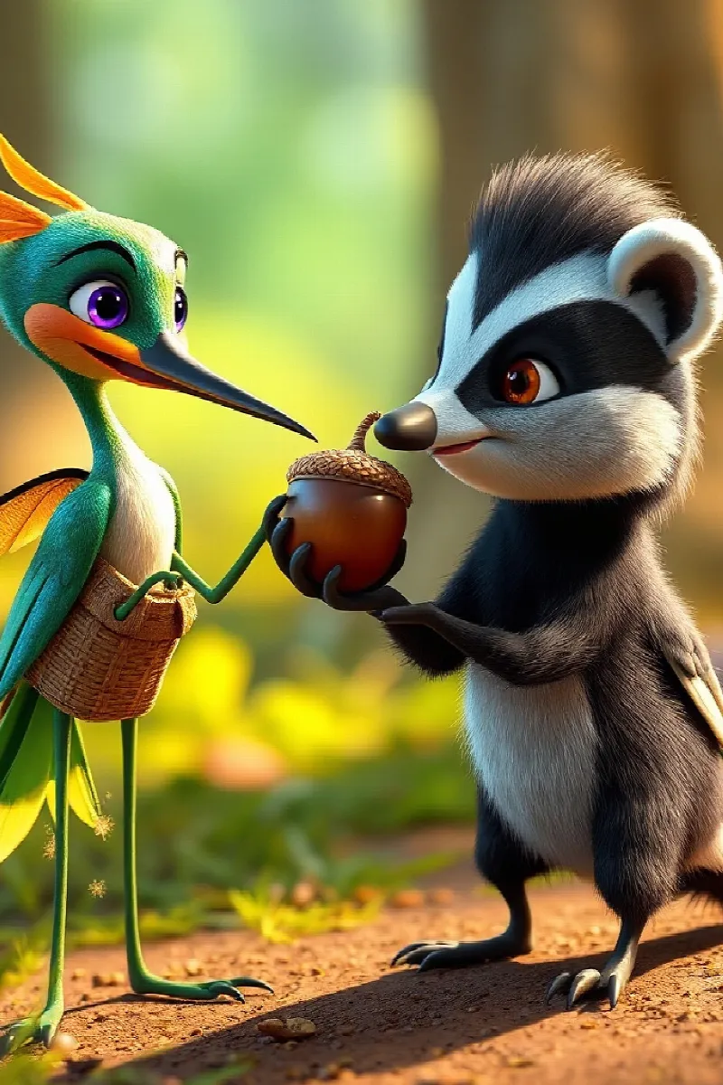 Picture 4 from the tale The Little Honey Badger