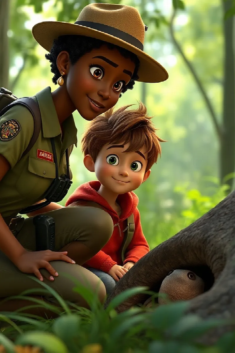 Picture 4 from the tale The Boy Who Loved Wolves