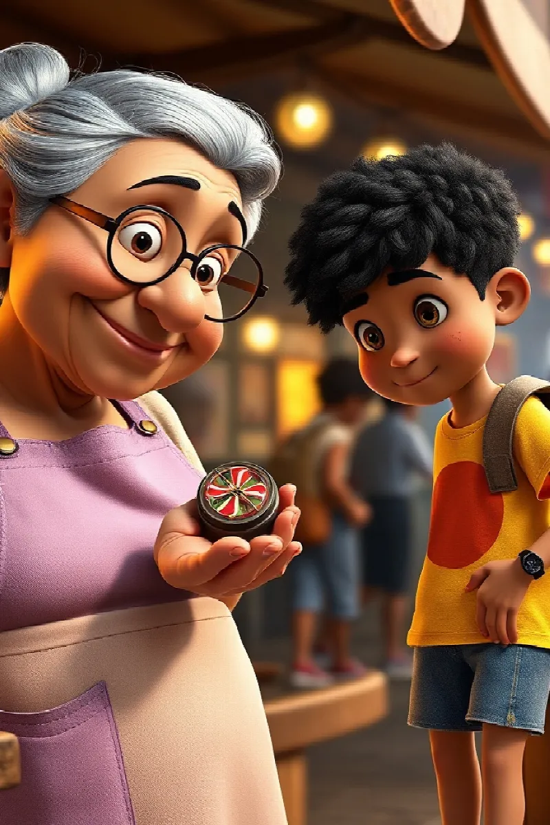 Picture 2 from the tale The Candy Compass