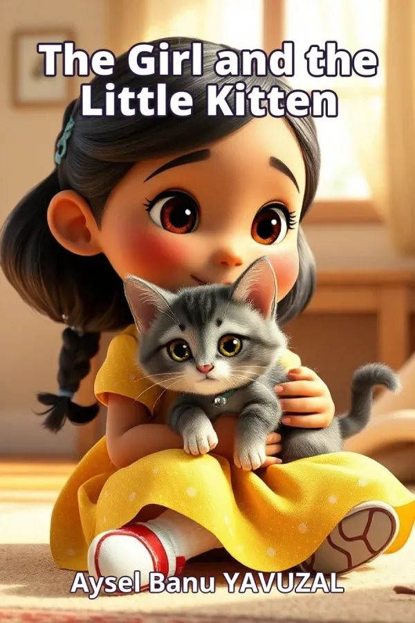 The Girl and the Little Kitten