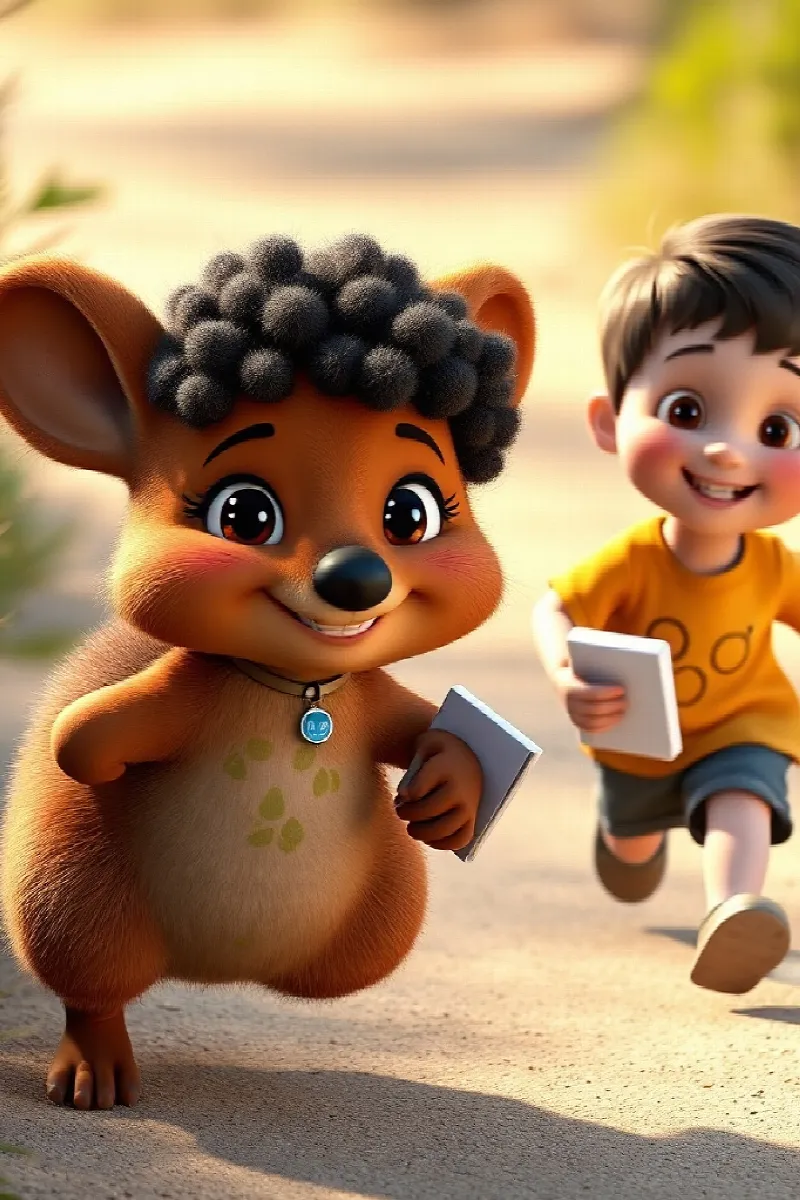 Picture 3 from the tale The Girl and the Quokka
