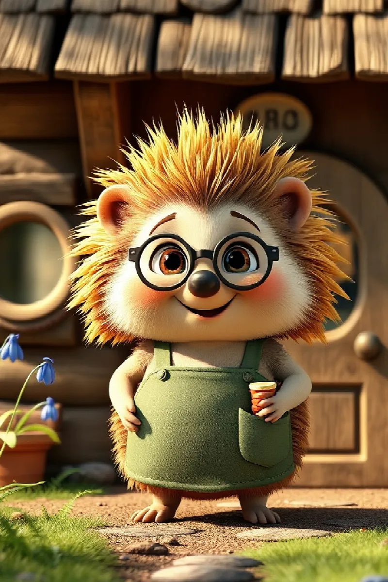 Picture 1 from the tale The Hedgehog's Little Shop