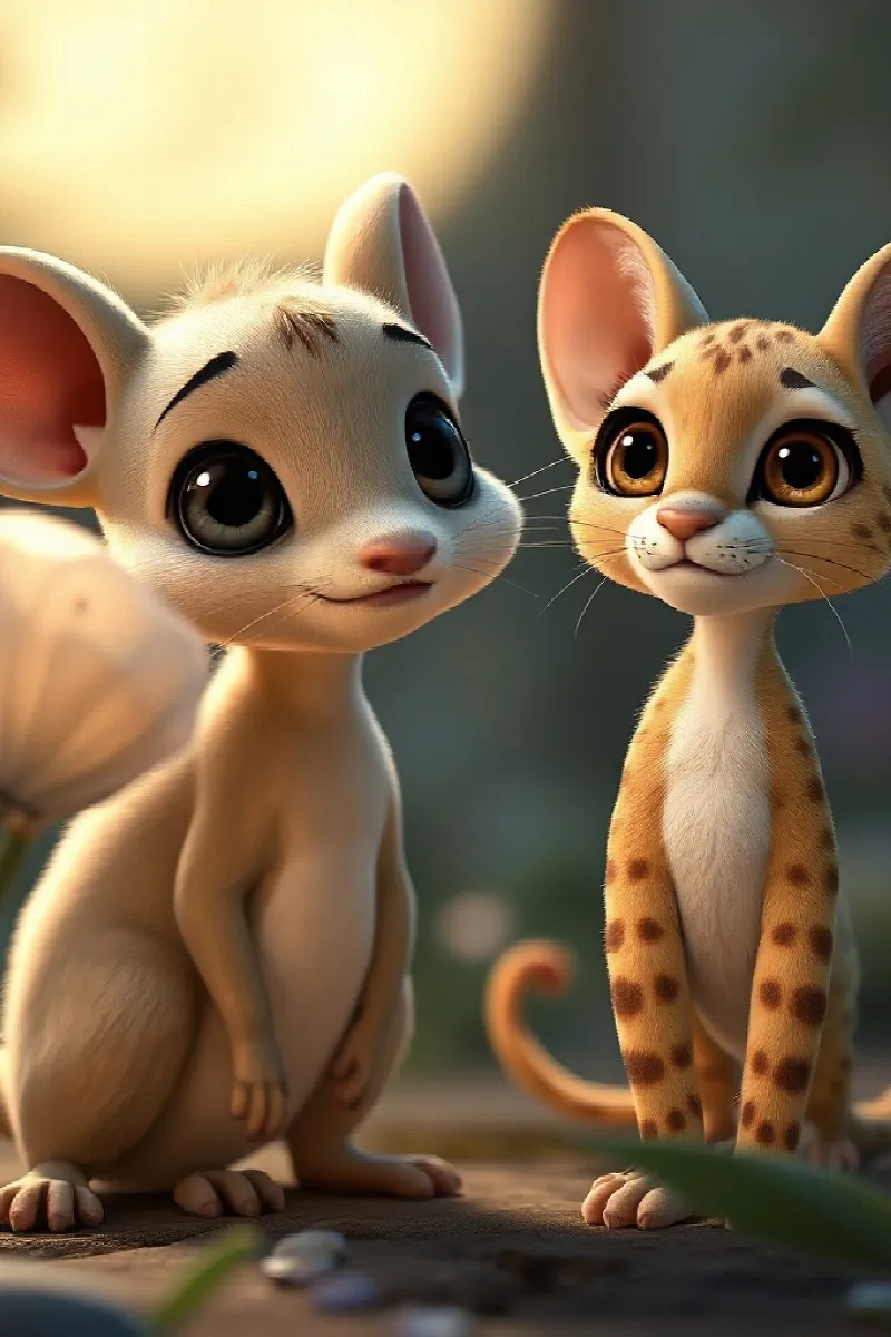 Picture 3 from the tale The Little Sand Cat