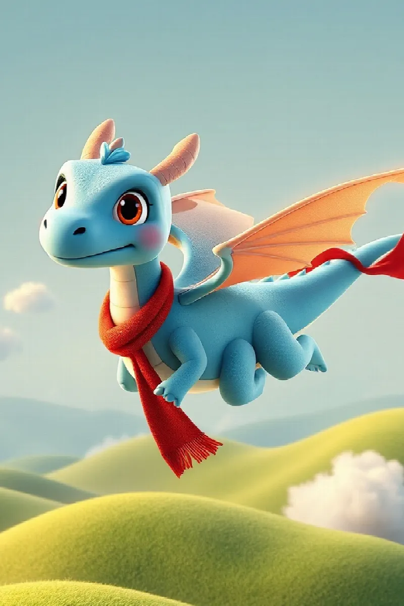 Picture 1 from the tale The Pencil Dragon