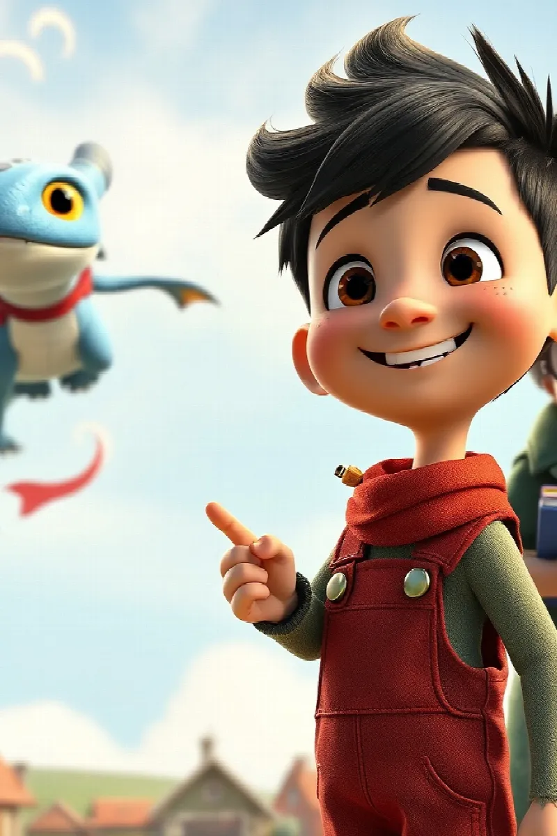 Picture 4 from the tale The Pencil Dragon