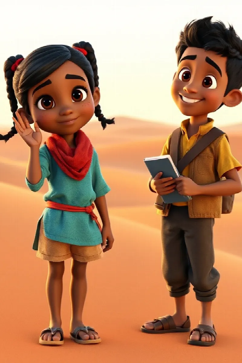 Picture 1 from the tale The Whispering Dunes