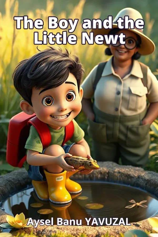 The Boy and the Little Newt
