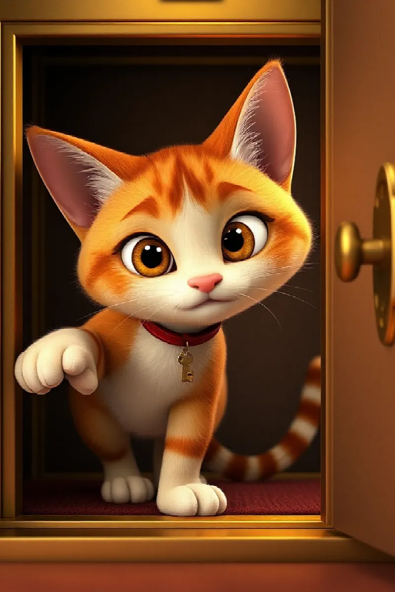 Picture 3 from the tale The Cat's Secret Elevator