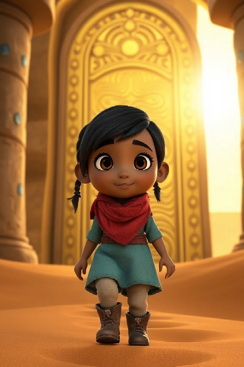 Picture 3 from the tale The Desert's Golden Door