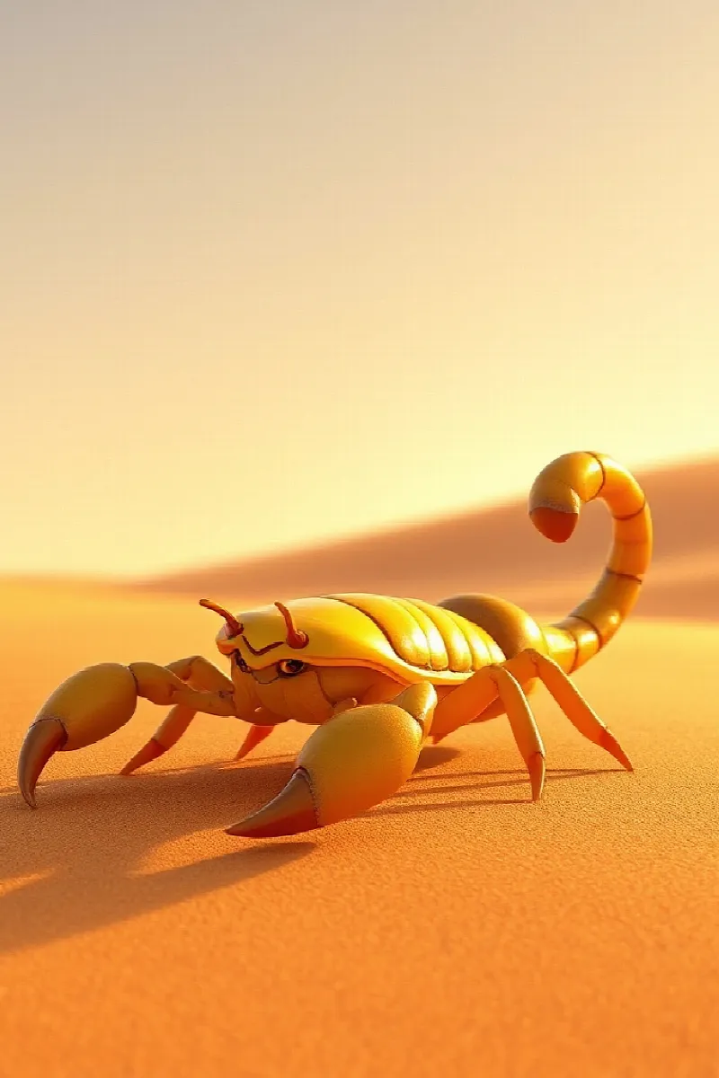 Picture 1 from the tale The Golden Scorpion