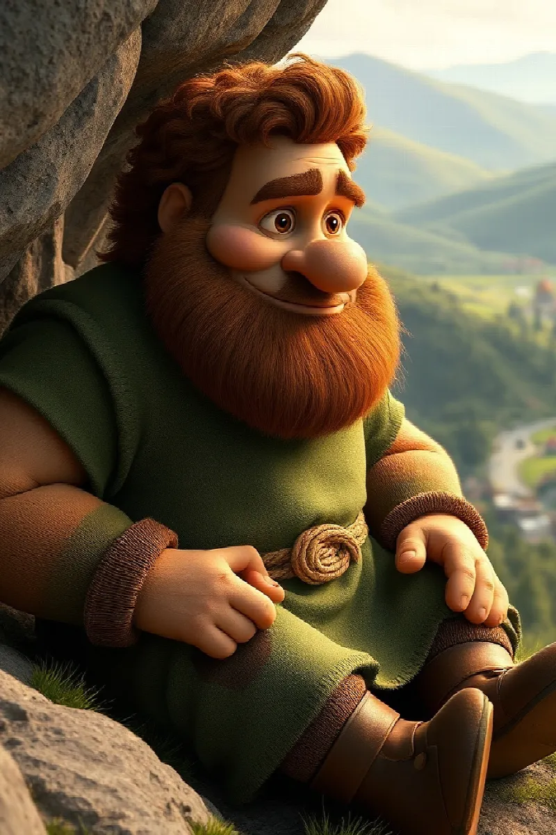 Picture 1 from the tale The Invisible Giant
