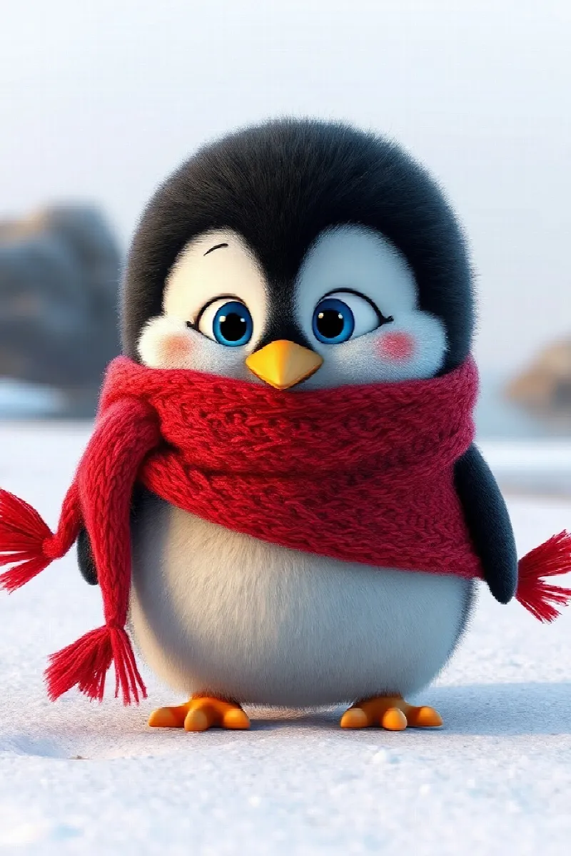 Picture 3 from the tale The Penguin and the Seal