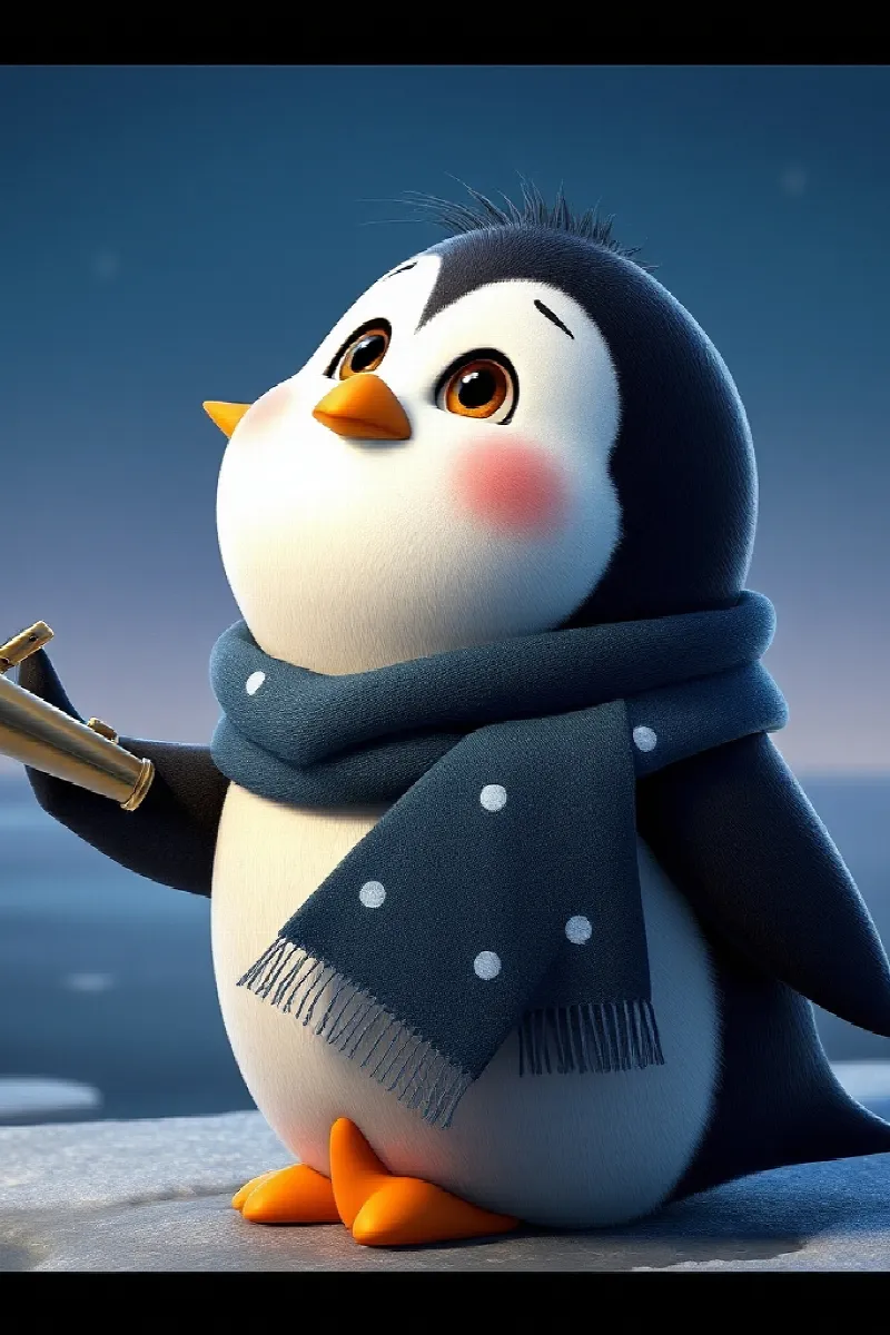 Penguenin Kar Teleskobu masalından 1. resim