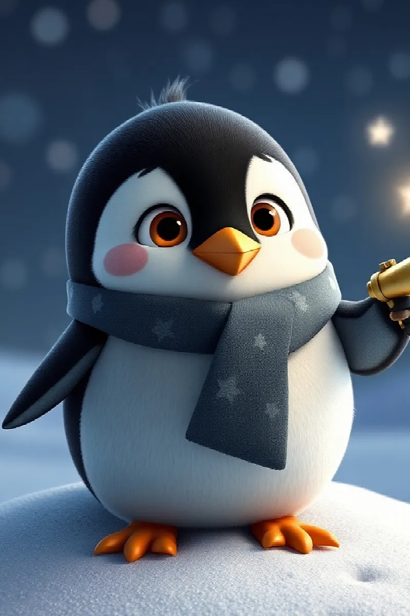 Penguenin Kar Teleskobu masalından 2. resim