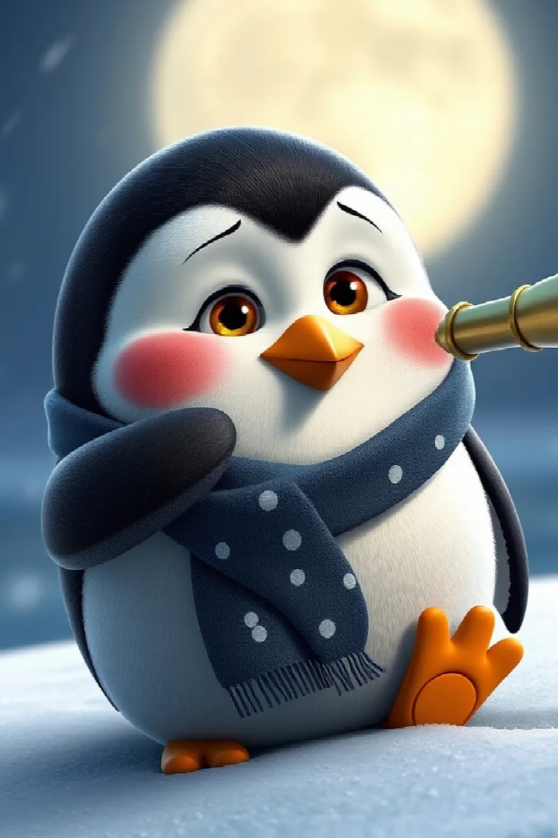 Penguenin Kar Teleskobu masalından 3. resim