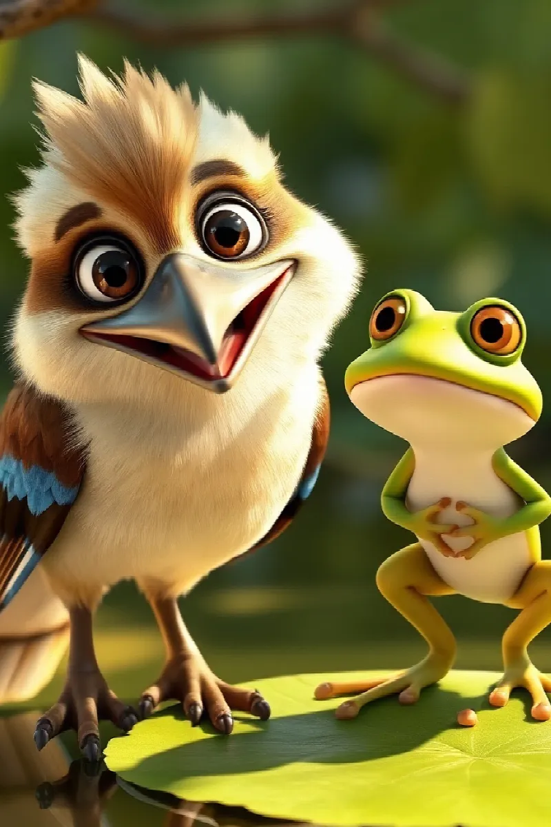 Picture 3 from the tale The Kookaburra's Secret