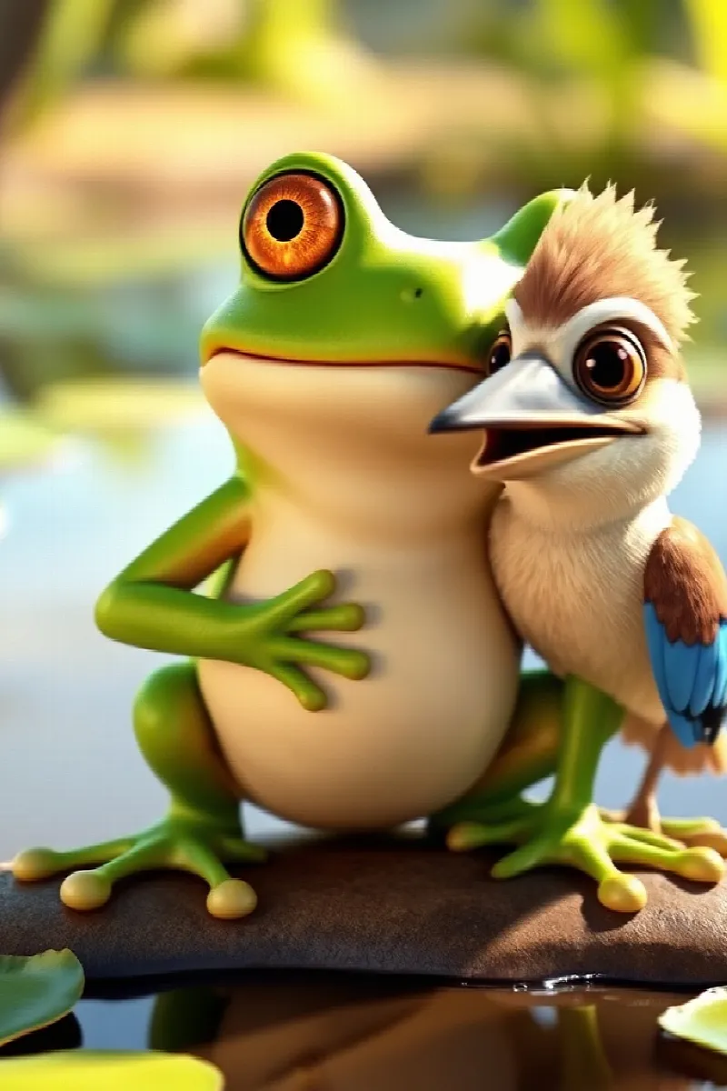 Picture 4 from the tale The Kookaburra's Secret