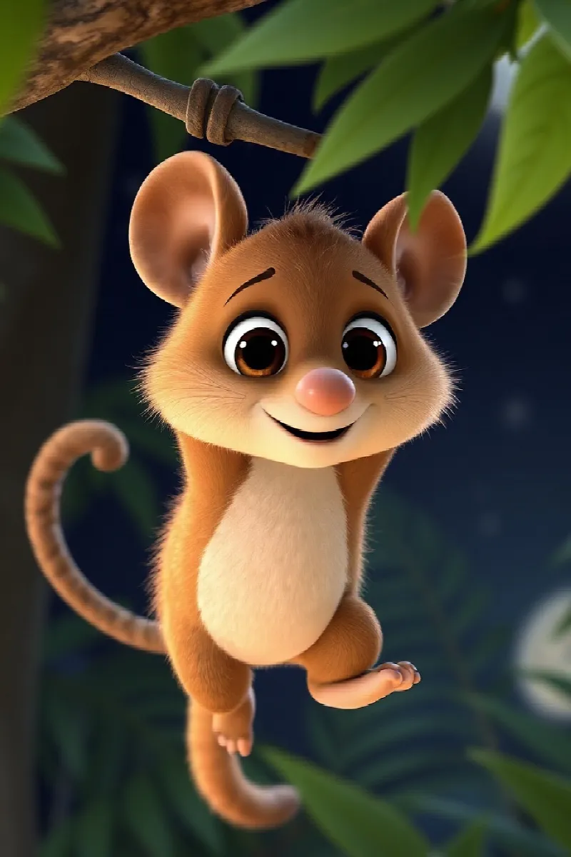 Picture 1 from the tale The Little Kinkajou