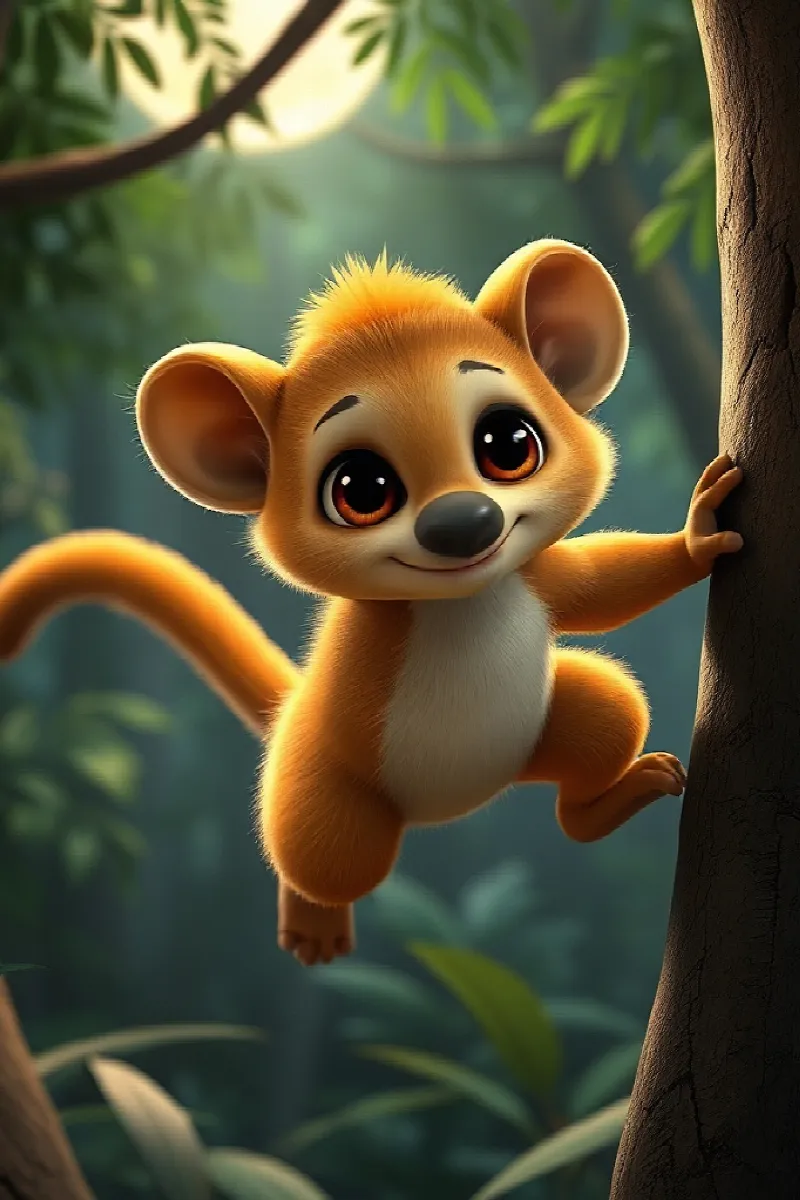Picture 2 from the tale The Little Kinkajou