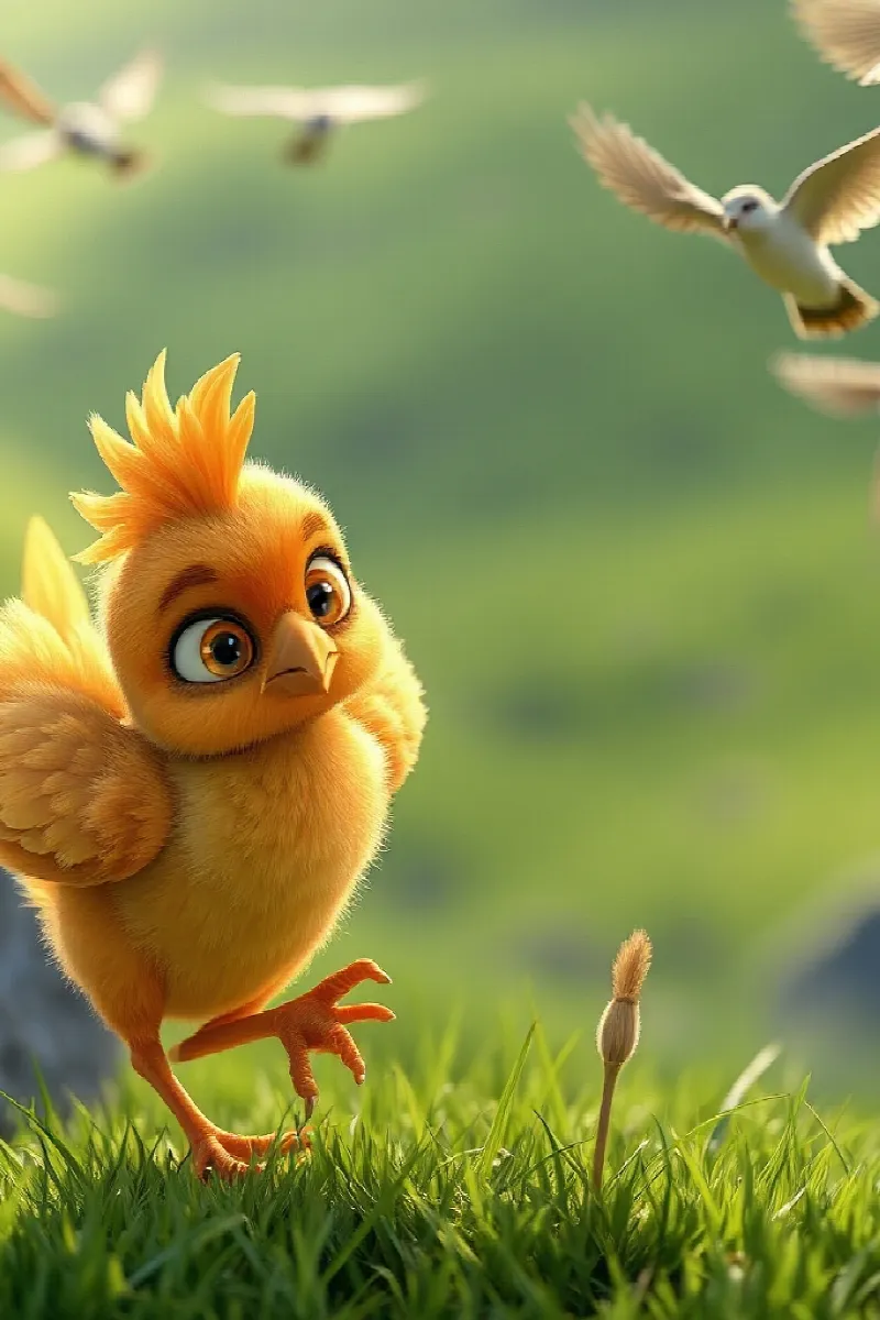 Picture 3 from the tale The Phoenix's First Flight