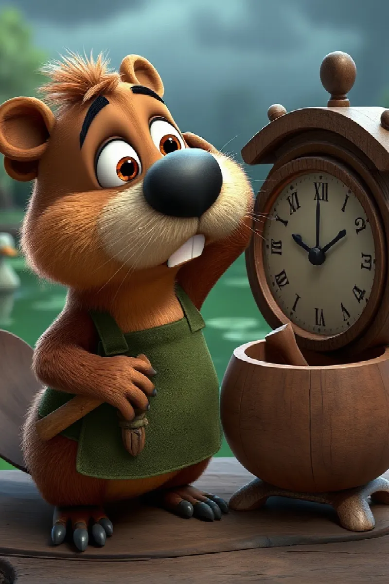 Picture 3 from the tale The Beaver's Floating Clock