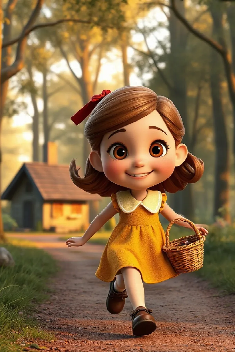 Picture 1 from the tale The Girl and the Nightingale