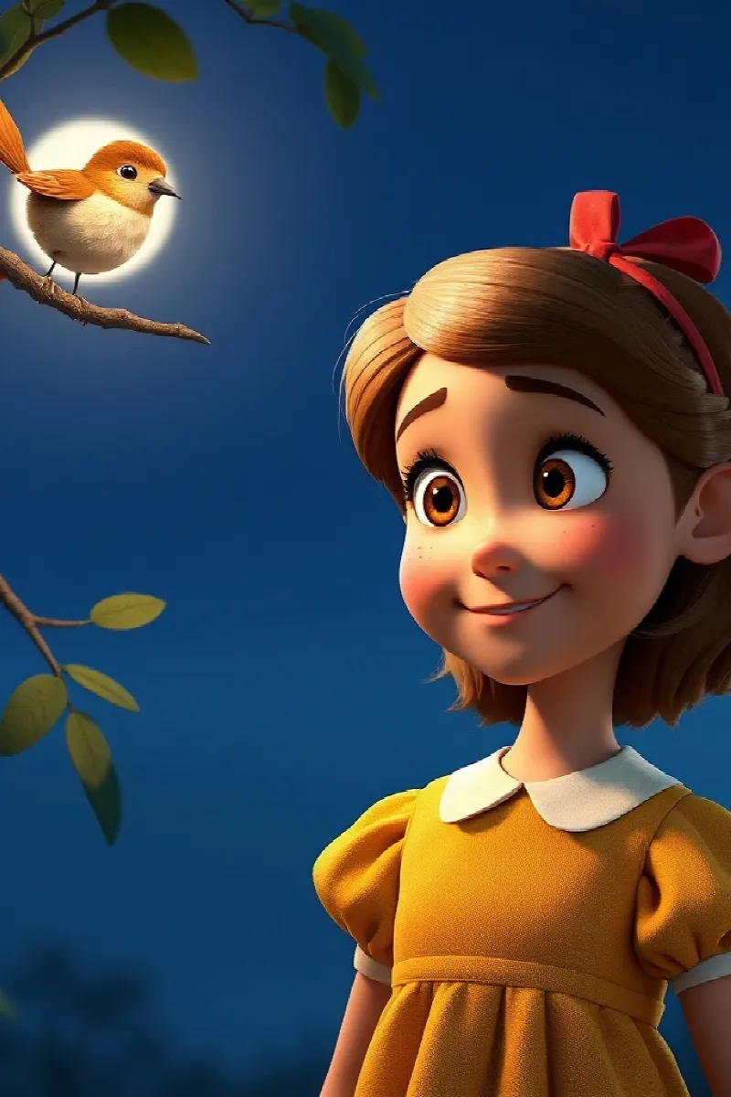 Picture 2 from the tale The Girl and the Nightingale
