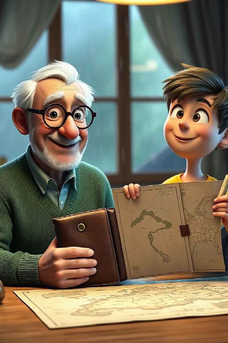 Picture 2 from the tale The Little Mapmaker