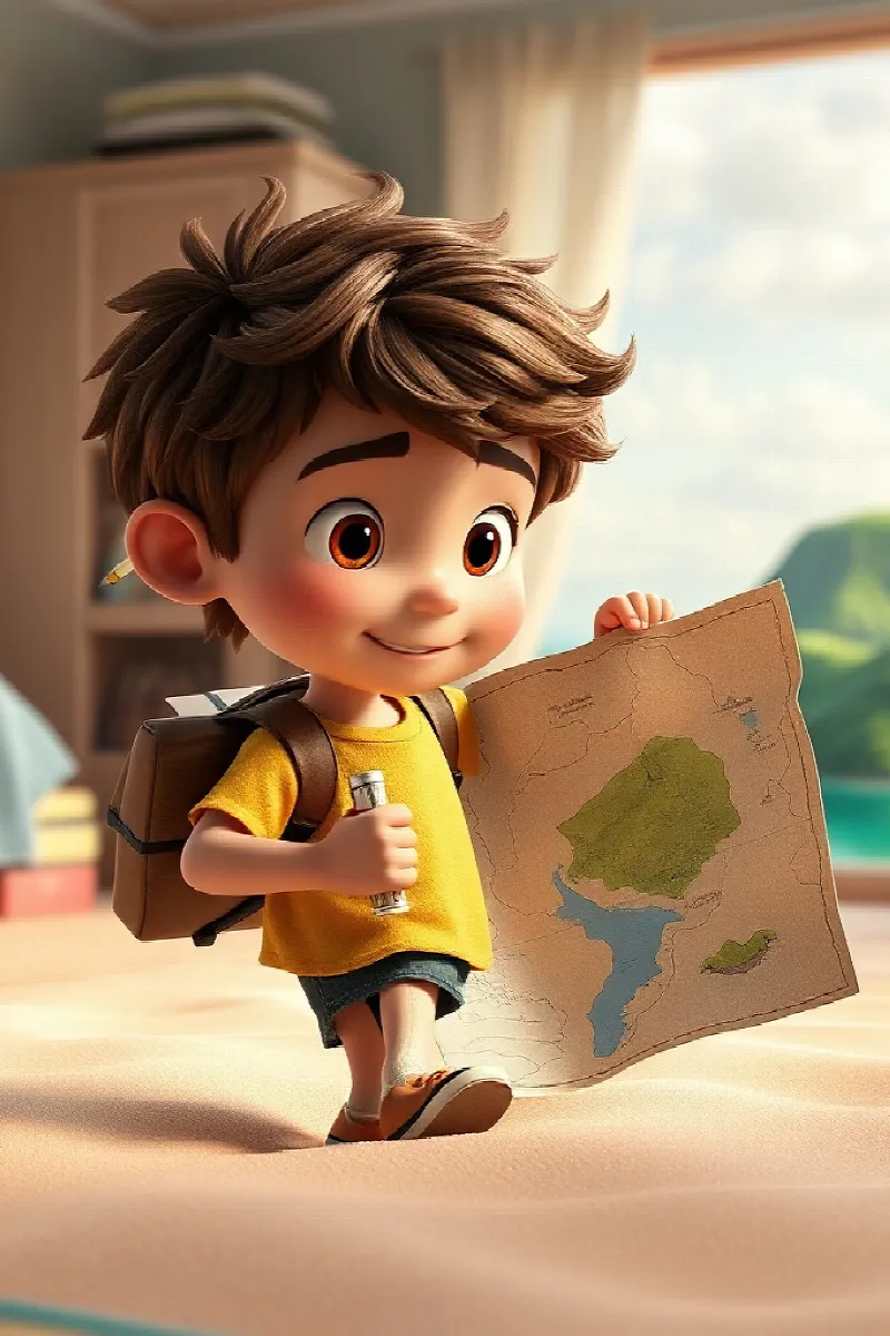 Picture 3 from the tale The Little Mapmaker