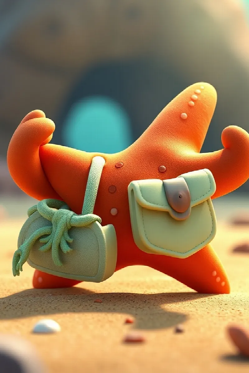 Picture 1 from the tale The Starfish Clock