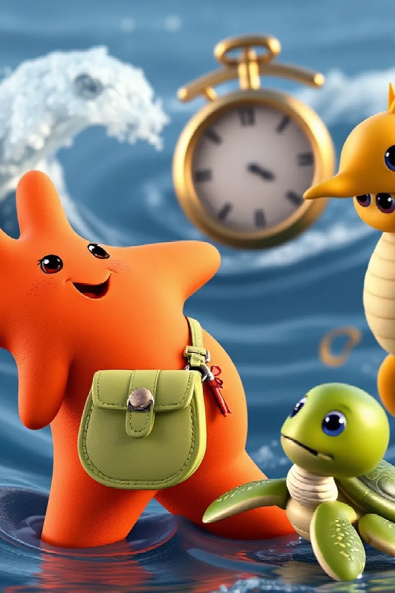 Picture 4 from the tale The Starfish Clock