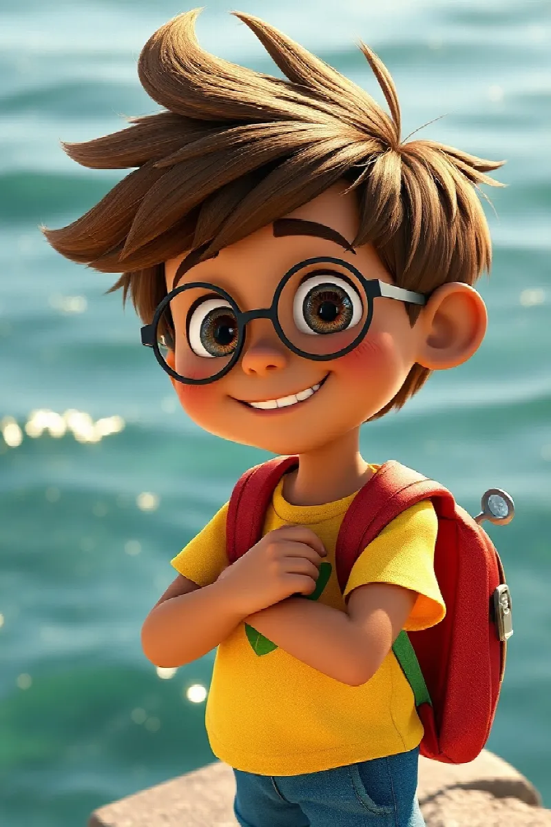 Picture 1 from the tale The Boy and the Sea Grass