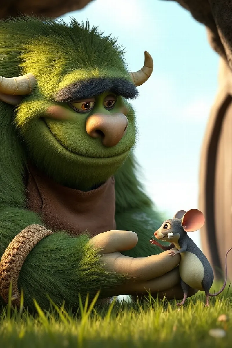 Picture 2 from the tale The Monster's Tiny Pet