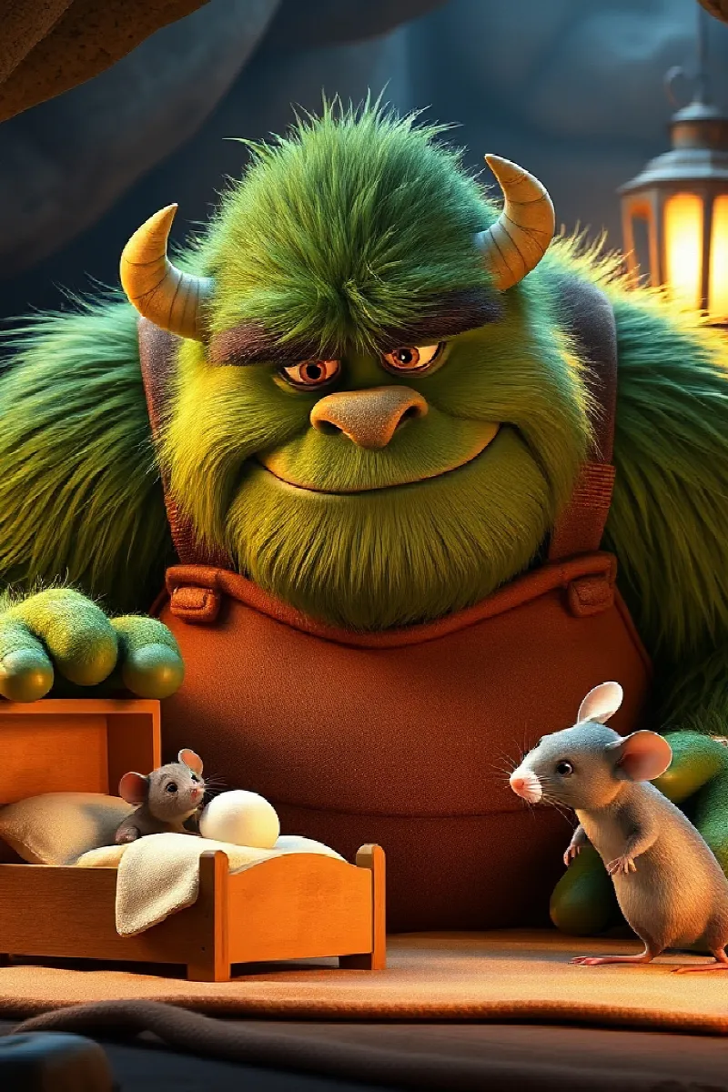 Picture 4 from the tale The Monster's Tiny Pet