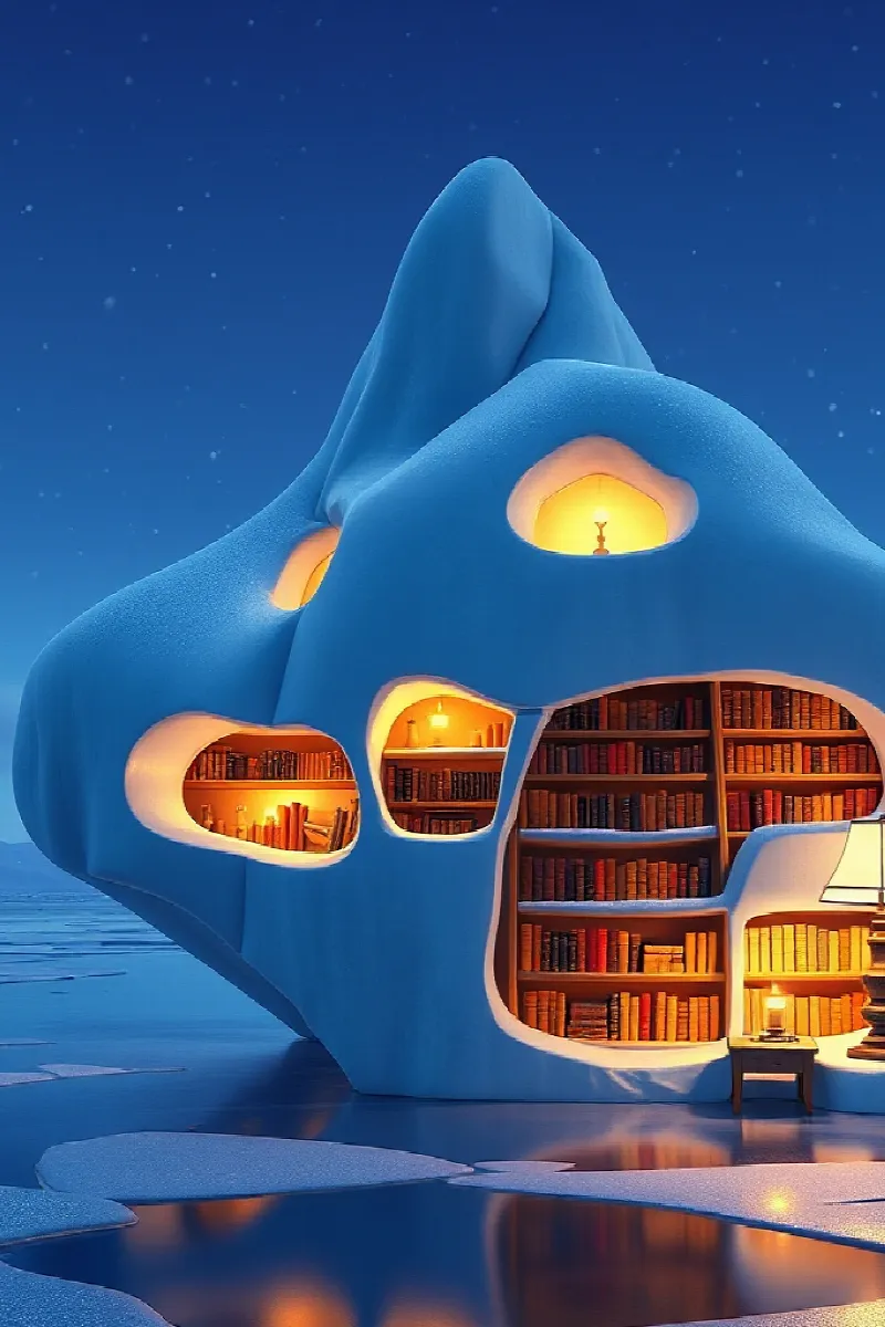 Picture 1 from the tale The Iceberg Library