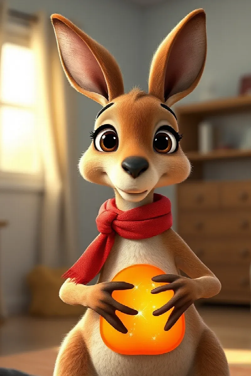 Picture 2 from the tale The Kangaroo's Missing Pocket