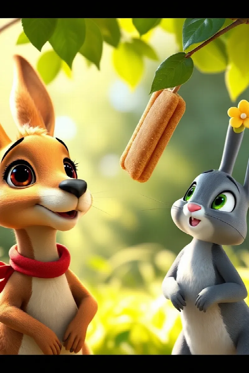 Picture 3 from the tale The Kangaroo's Missing Pocket
