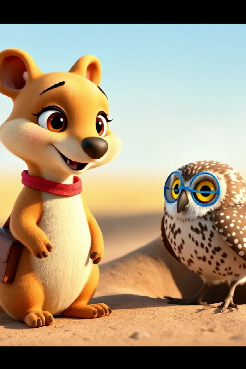 Picture 2 from the tale The Little Prairie Dog