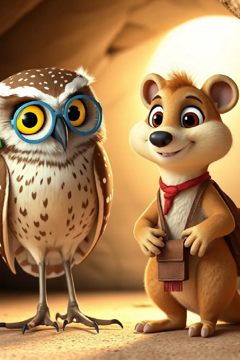 Picture 3 from the tale The Little Prairie Dog